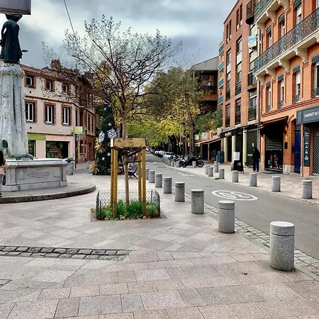 Confort T3 Hyper Centre Terrasse Metro Appartamento Tolosa