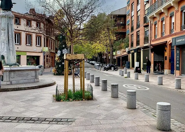 Appartamento Confort T3 Hyper Centre Terrasse Metro Tolosa